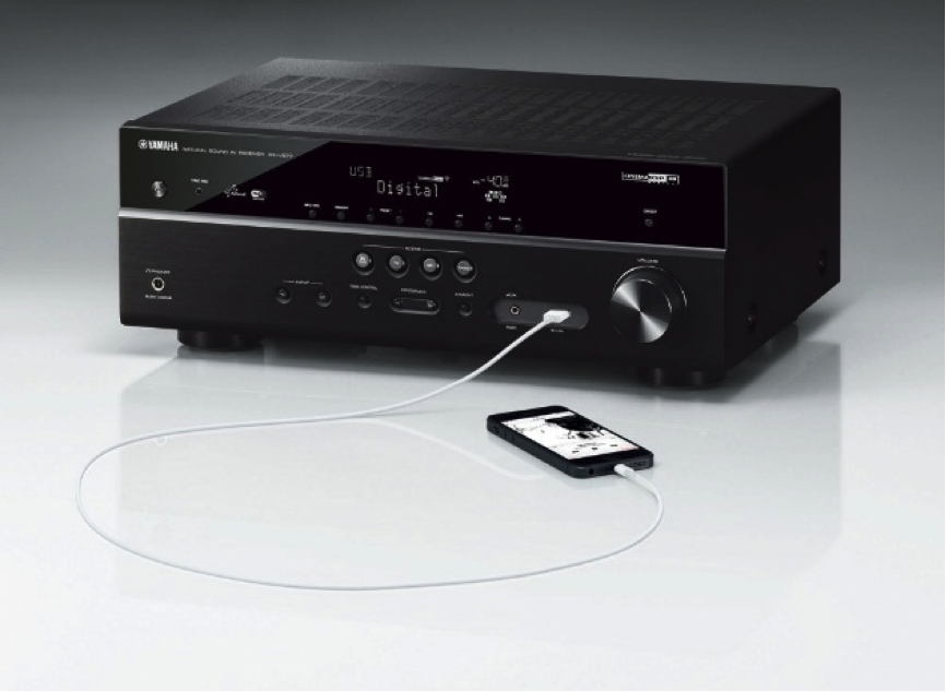 新款上市：RX-V577，AG旗舰厅7.2声道数码家庭影院收音扩音机 