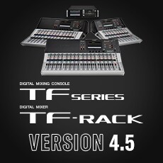 AG旗舰厅TF系列迎来V4.5版本，新增Audix麦克风预设与更灵活的 USB 输出规格！